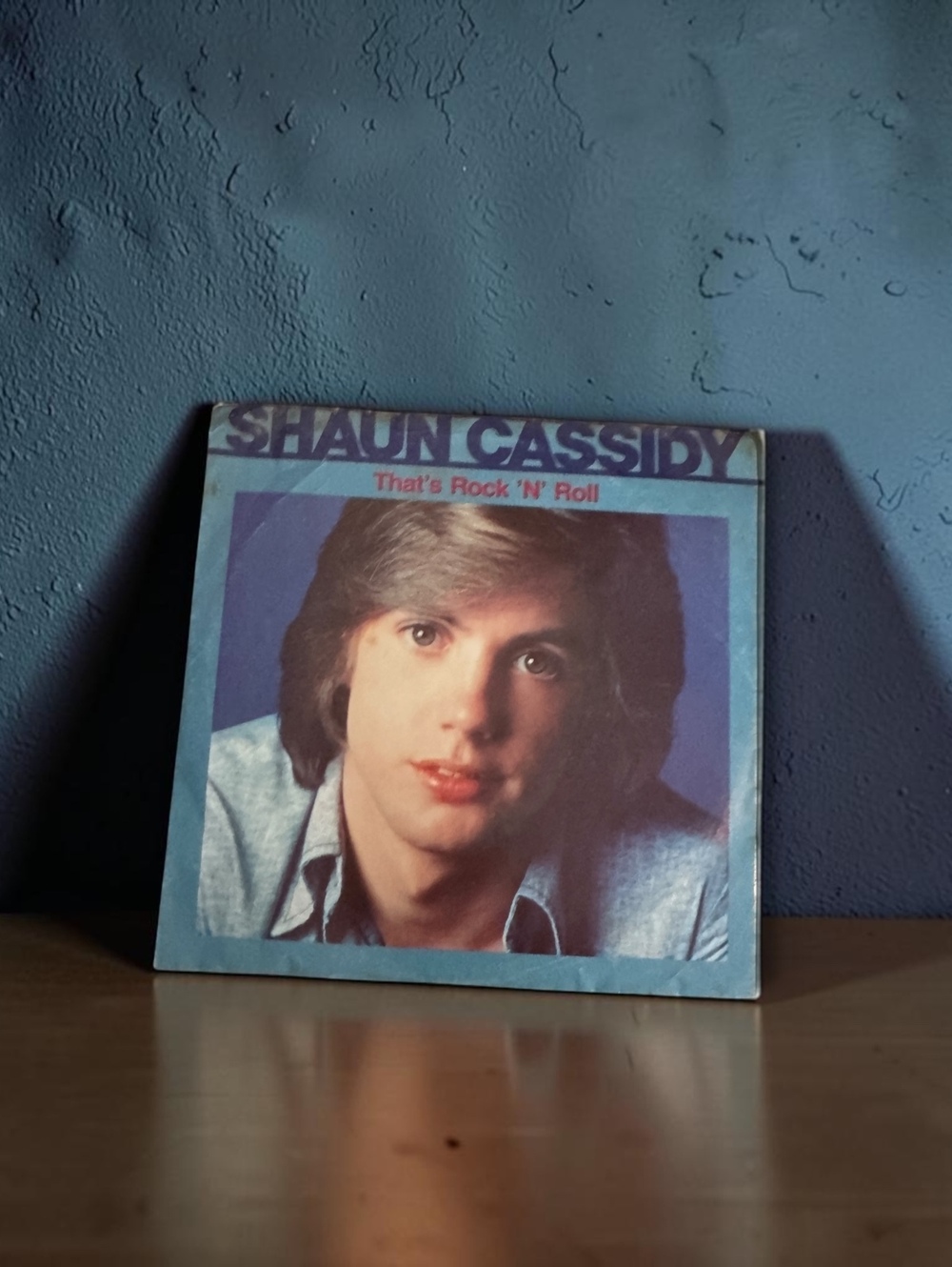 Shaun Cassidy That's Rock 'N' Roll Vintage 45 RPM Vinyl Single Warner/Curb 1977
